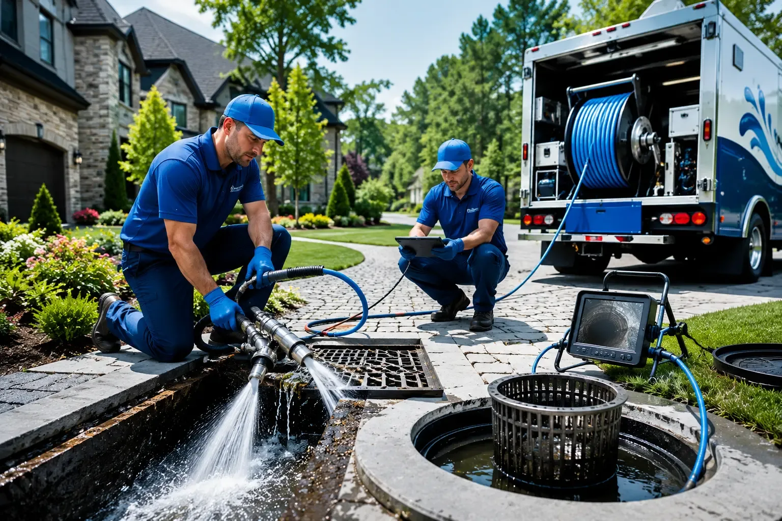 Local outdoor drain cleaning professionals in Malvern, IA